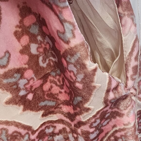 Free People Velvet Mini Dress In Petal Combo Size S NWT - Picture 6 of 16